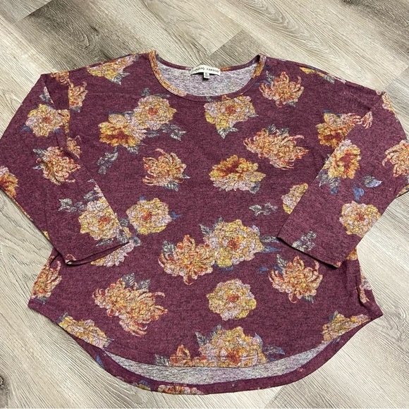 Absolutely Famous Soft Floral Sweater XL - Picture 1 of 6